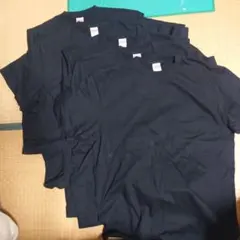 新品)United athle　Tシャツ　5枚セット　Lサイズ　黒