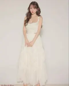 新品未使用》celon frilly tiered dress - メルカリ