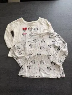 H&M ミニー長袖Tシャツ 2枚セット Disney GAP