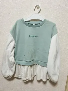 joyance 長袖カットソー 130cm ミントグリーン