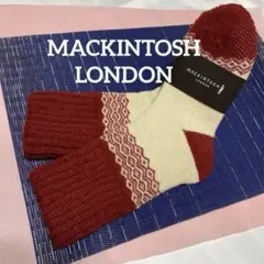 新品　MACKINTOSH LONDONマッキントッシュロンドン　ルームソックス