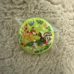 ディズニー刺繍缶バッジ　バンビ