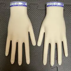 JNEC認定モデルハンド両手骨折なし 認定ネイルチップ&甘皮シール&両面