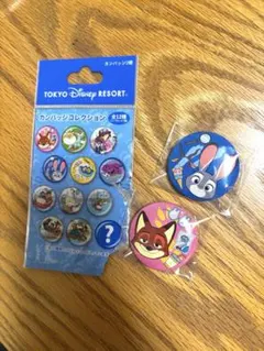 ズートピア　缶バッジコレクション