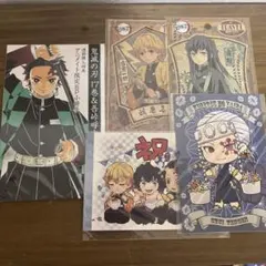 鬼滅の刃　特典　ポストカード　トラベルステッカー