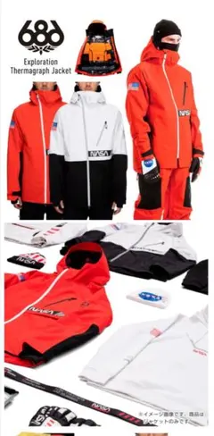 686 21-22NASAモデル上下セット　サイズS 2025年最新】686 nasaの人気アイテム - メルカリ