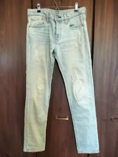 Levi's☆ 511ライトブルー メンズストレートデニム W30 L32