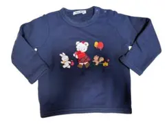 ファミリア トレーナーネイビー　90