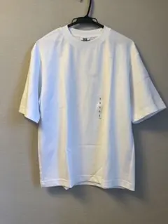 UNIQLO U エアリズムコットンオーバーサイズTシャツ ホワイト S