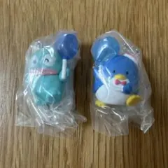 サンリオ カラーコレクションチャーム ブルー ハンギョドン　タキシードサム