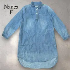 Nanea ナネア　デニム シャツワンピース