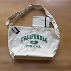 CALIFORNIA トートバッグ アイボリー