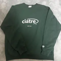 ciatre スウェット　グリーン　緑　2021 XL