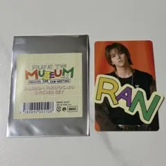 MAZZEL ランダムフォトカード ステッカー RAN