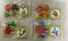 ポケモン　チョコエッグ　旅立ちの3匹　4個セット