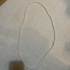 イミテーションパール ネックレス 全周約125cm