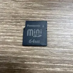 miniSDカード　64MB