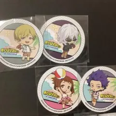 アニメイトカフェ・ヒロアカコースター 物間寧人・麗日お茶子・心操人使・死柄木弔