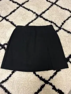 GU ローウエスト起毛スリットミニスカート Ｌサイズ