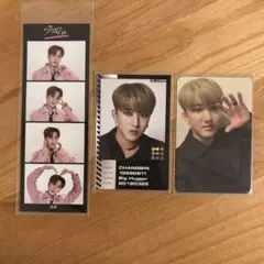 チャンビン Straykids トレカ 4カットフォトステッカー