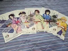 鬼滅の刃 セブンイレブン限定 和風クリアファイル 5枚セット