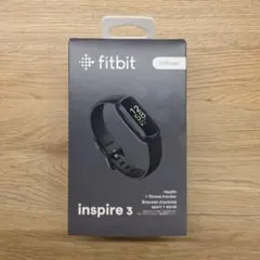 【値下げしました】Fitbit inspire 3 ブラック 本体