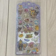 サンリオキャラクターズ 日焼け ドロップジェリーシール 紫