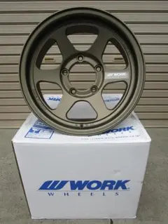 送料込み☆WORK☆16×6J-5 139.7/5H☆ジムニーシエラ・ノマドのサムネイル