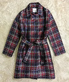 新品　スプリングコート　ワンピース/MORABITO プライド プリントワンピース 紺【ナイトセール対象商品】【AOKI公式通販】