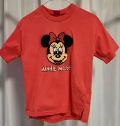 ディズニー キッズTシャツ ミニーマウス 120cm 濃いピンク