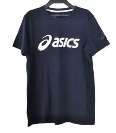 asics アシックス ネイビー Tシャツ