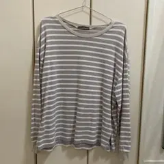 ボーダーカットソー 長袖のサムネイル