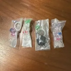 ピクミン めじるしキーホルダー4個セット