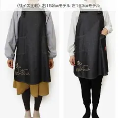 リサラーソン　デニムエプロン　短めの丈　プチサイズのサムネイル