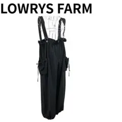 LOWRYS FARMローリーズファーム サスペンダー付き ワイドパンツ