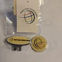WORLD GOLF CHAMPIONSHIPS マーカー