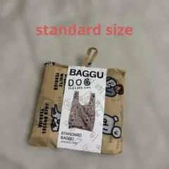 【新品未使用】BAGGU/エコバッグ/ドッグ/standard size