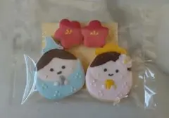 お菓子　焼き菓子　クッキー　アイシングクッキー　お配り　プチギフト　ひな祭り