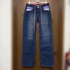 ブルームーンブルーBLUE MOON BLUE デニムパンツ【平成レトロ】のサムネイル
