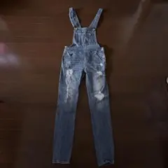GYDA デニムブルー オーバーオール