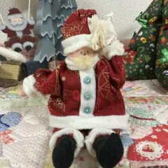 サンタクロースドール❣️クリスマス⭐️❣️プレゼント袋持ったサンタさん♪☆♪