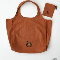 【SHOOKY】BT21巾着付きショッピングトートバッグ