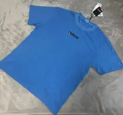 【未使用札付き】Tommy jeans コットン100%半袖Tシャツ 水色 L