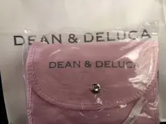 DEAN & DELUCA岡山店限定カラー　ピンク色ショッピングバッグ