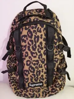 Supreme レオパード ヒョウ柄 フリース リュック バックパック 野村訓一 Supreme レオパード ヒョウ柄 フリース リュック バックパック