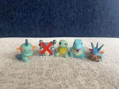 【即購入可】ポケモンキッズ フィギュアセット みず 御三家4体