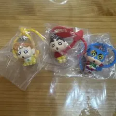クレヨンしんちゃん カラフルマルチチャーム しんちゃん、アクション仮面、ひまわり