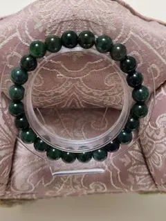 モスアゲート天然石ブレスレット