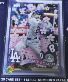 【トミー・エドマン】トップスカードMLB東京シリーズ 松本隆 コラボ限定のサムネイル