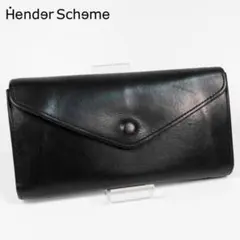 良品✨ エンダースキーマ 長財布 ロングウォレット ブラック レザーのサムネイル